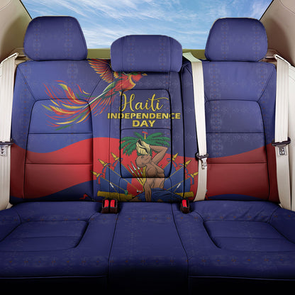 Haiti Independence Day Back Car Seat Cover Ayiti Freedom Heritage