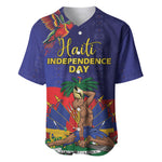 Haiti Independence Day Baseball Jersey Ayiti Freedom Heritage