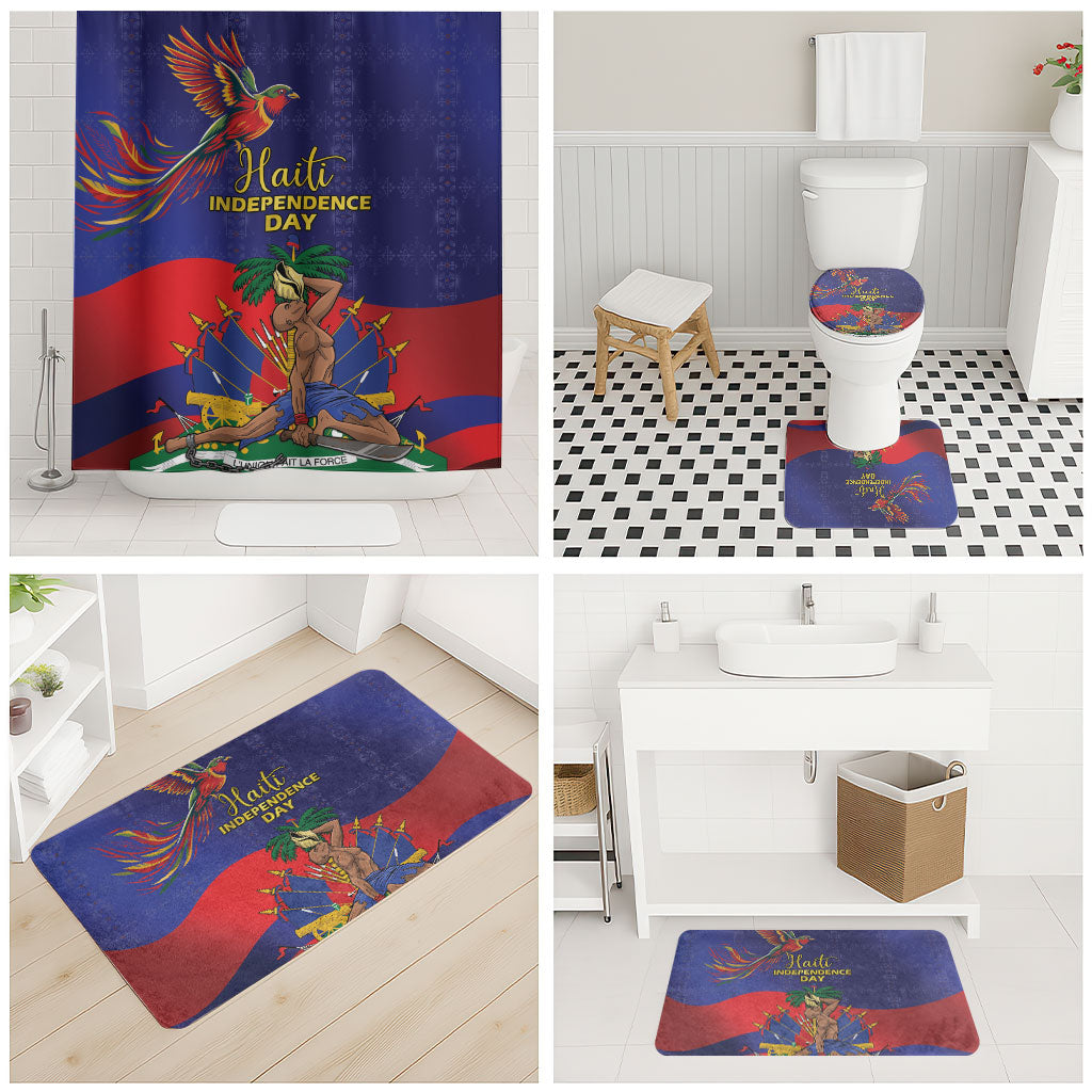 Haiti Independence Day Bathroom Set Ayiti Freedom Heritage