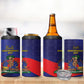 Haiti Independence Day 4 in 1 Can Cooler Tumbler Ayiti Freedom Heritage