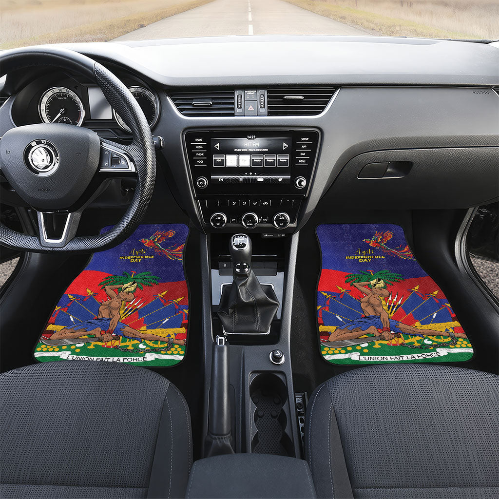 Haiti Independence Day Car Mats Ayiti Freedom Heritage