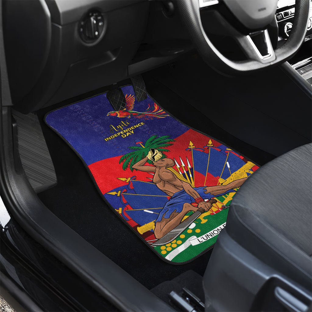 Haiti Independence Day Car Mats Ayiti Freedom Heritage