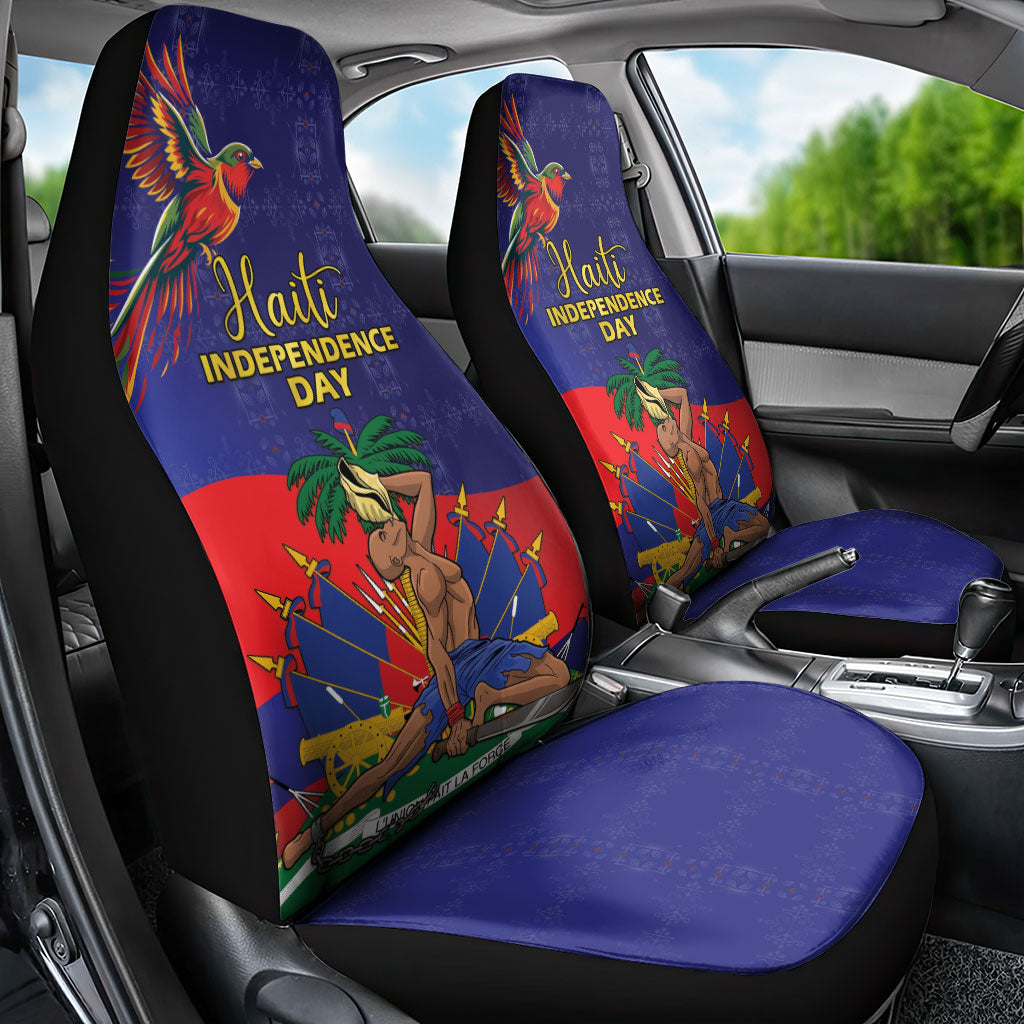 Haiti Independence Day Car Seat Cover Ayiti Freedom Heritage