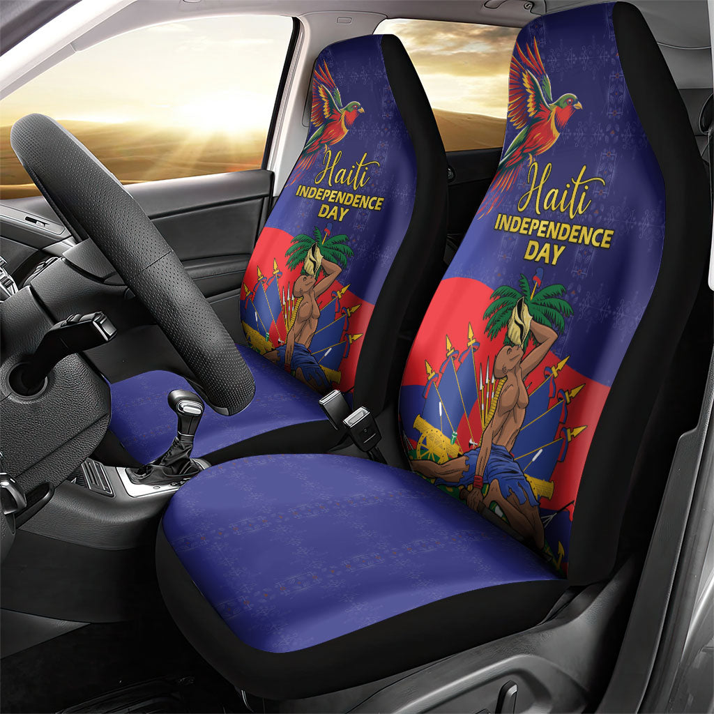 Haiti Independence Day Car Seat Cover Ayiti Freedom Heritage