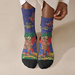 Haiti Independence Day Crew Socks Ayiti Freedom Heritage
