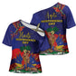 Haiti Independence Day Cross Shoulder Shirt Ayiti Freedom Heritage