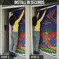 Haiti Independence Day Door Cover Ayiti Freedom Heritage