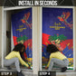 Haiti Independence Day Door Cover Ayiti Freedom Heritage