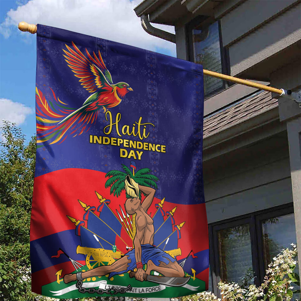 Haiti Independence Day Garden Flag Ayiti Freedom Heritage