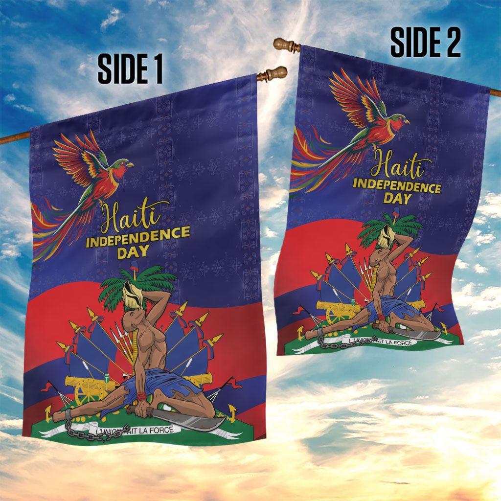 Haiti Independence Day Garden Flag Ayiti Freedom Heritage