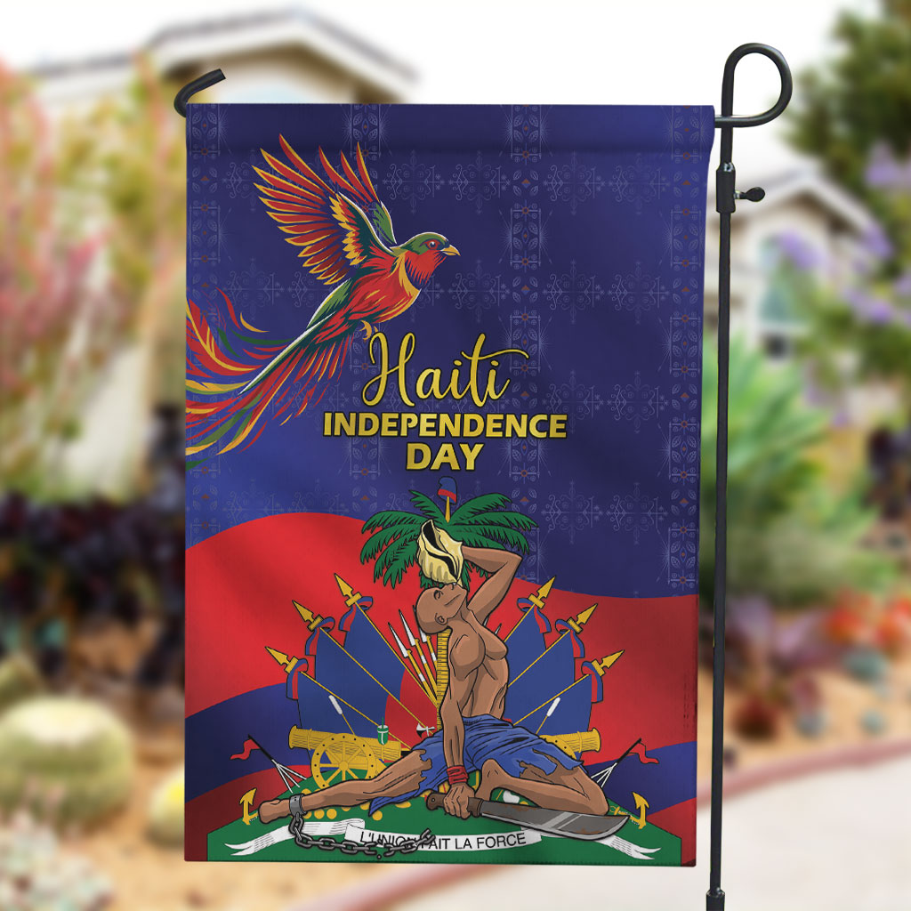 Haiti Independence Day Garden Flag Ayiti Freedom Heritage
