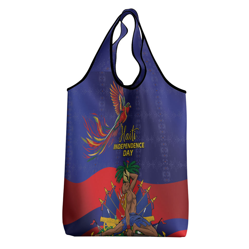 Haiti Independence Day Grocery Bag Ayiti Freedom Heritage
