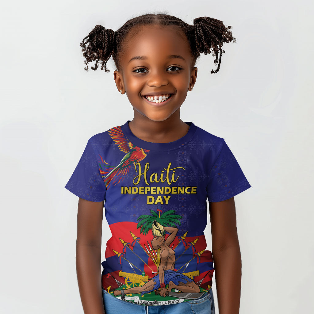 Haiti Independence Day Kid T shirt Ayiti Freedom Heritage