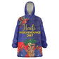 Haiti Independence Day Kid Wearable Blanket Hoodie Ayiti Freedom Heritage