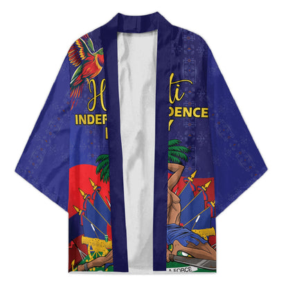 Haiti Independence Day Kimono Ayiti Freedom Heritage