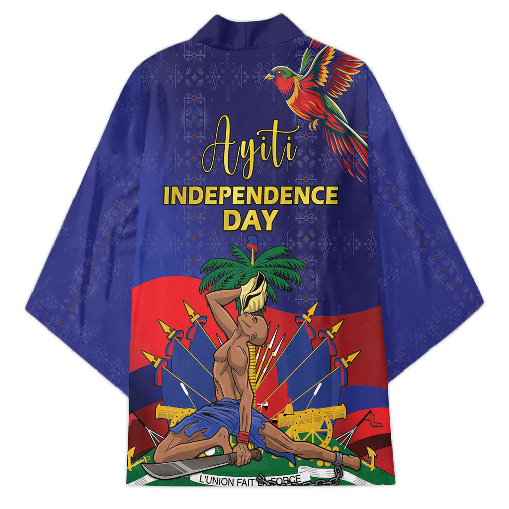 Haiti Independence Day Kimono Ayiti Freedom Heritage