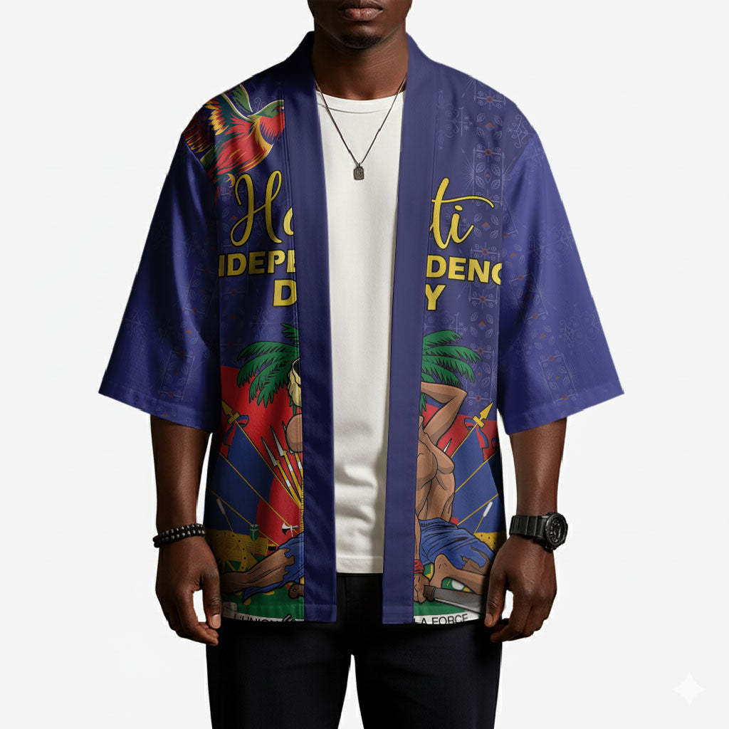 Haiti Independence Day Kimono Ayiti Freedom Heritage
