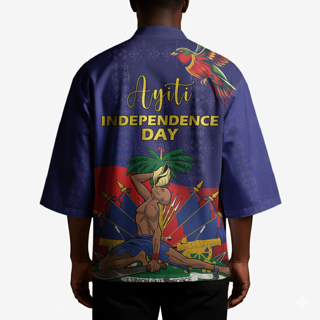 Haiti Independence Day Kimono Ayiti Freedom Heritage