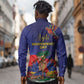 Haiti Independence Day Long Sleeve Button Shirt Ayiti Freedom Heritage