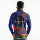 Haiti Independence Day Long Sleeve Polo Shirt Ayiti Freedom Heritage