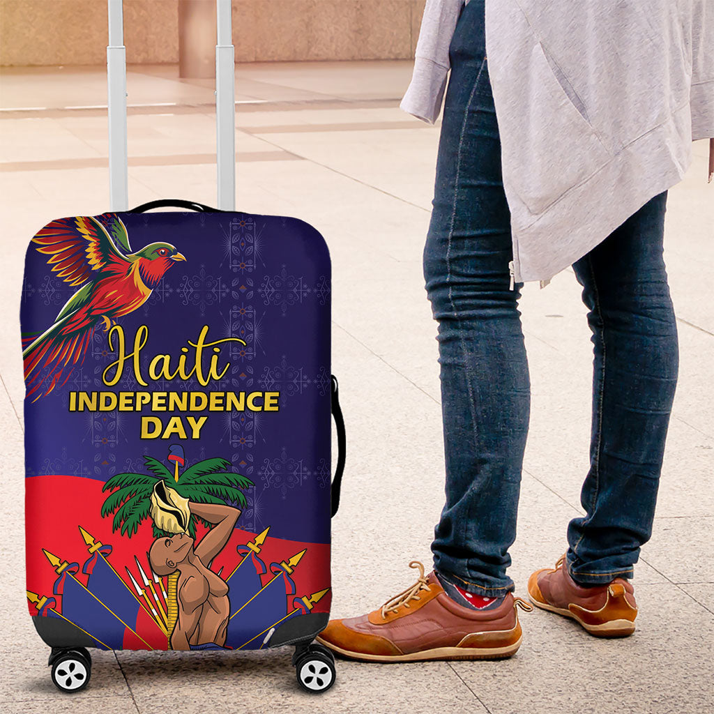 Haiti Independence Day Luggage Cover Ayiti Freedom Heritage