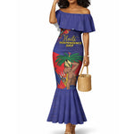 Haiti Independence Day Mermaid Dress Ayiti Freedom Heritage