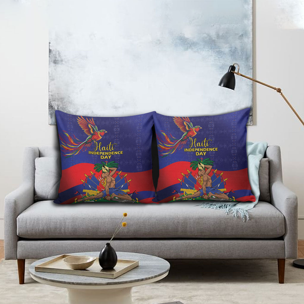 Haiti Independence Day Pillow Cover Ayiti Freedom Heritage