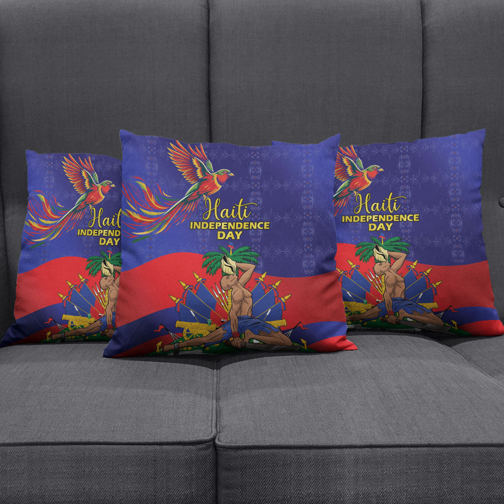 Haiti Independence Day Pillow Cover Ayiti Freedom Heritage