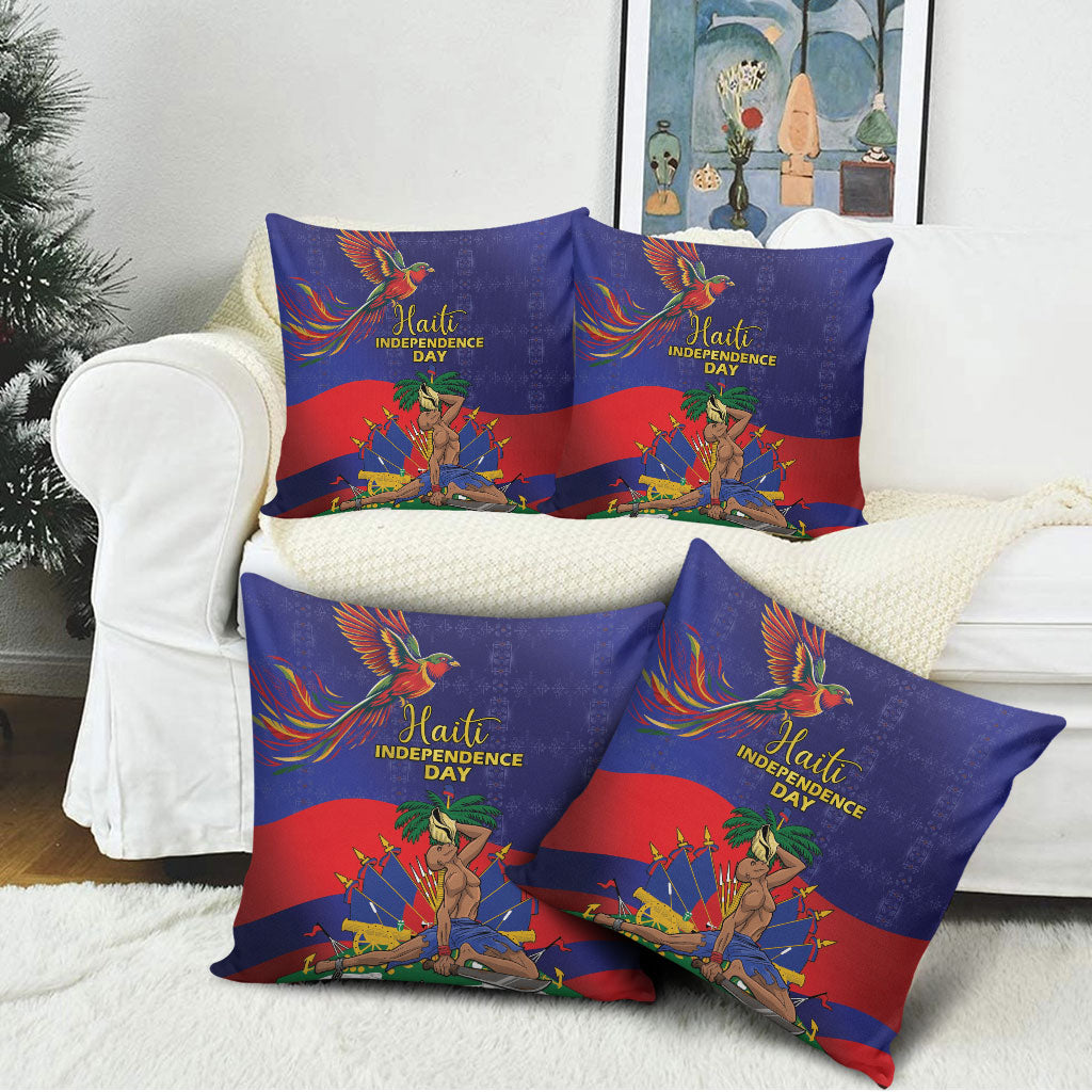 Haiti Independence Day Pillow Cover Ayiti Freedom Heritage