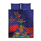 Haiti Independence Day Quilt Bed Set Ayiti Freedom Heritage