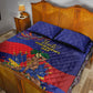 Haiti Independence Day Quilt Bed Set Ayiti Freedom Heritage