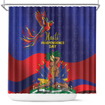 Haiti Independence Day Shower Curtain Ayiti Freedom Heritage