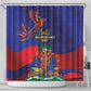 Haiti Independence Day Shower Curtain Ayiti Freedom Heritage