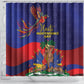 Haiti Independence Day Shower Curtain Ayiti Freedom Heritage