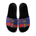 Haiti Independence Day Slide Sandals Ayiti Freedom Heritage