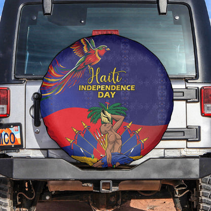 Haiti Independence Day Spare Tire Cover Ayiti Freedom Heritage