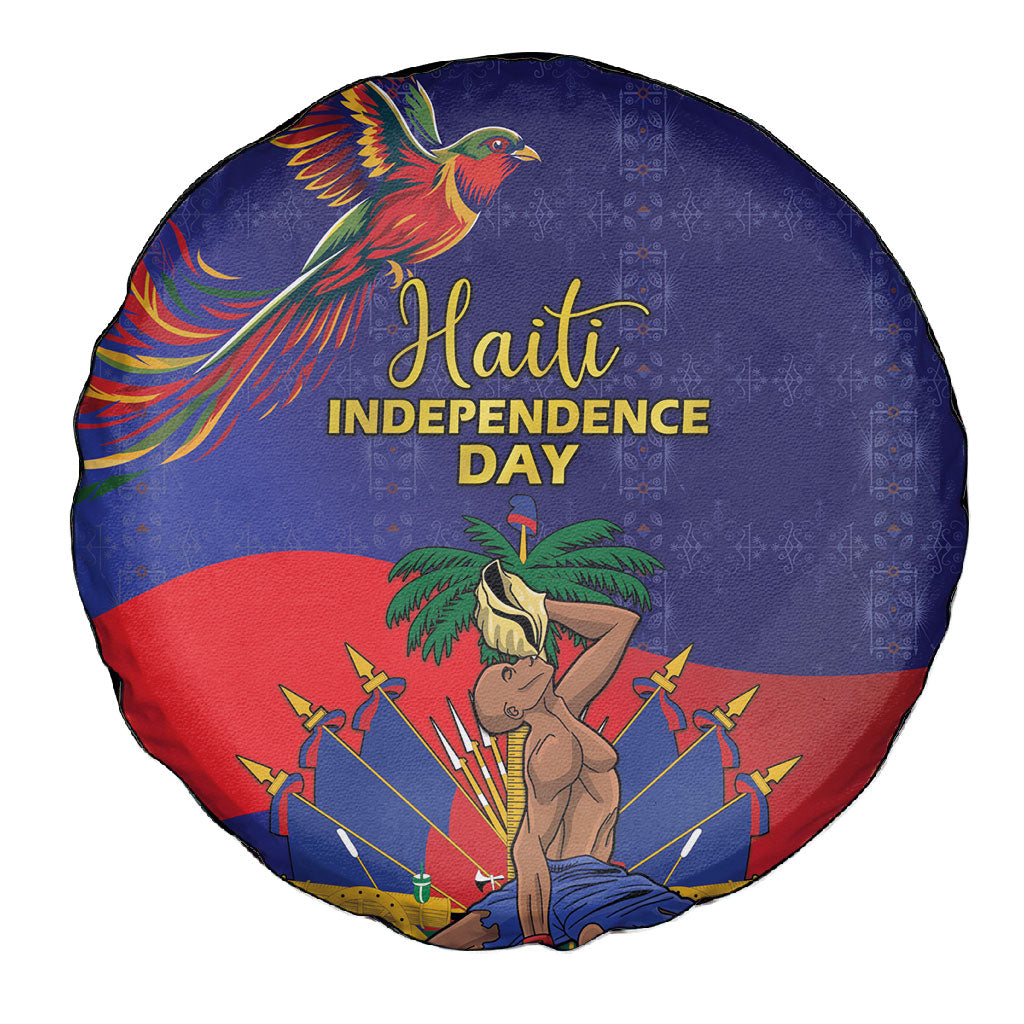 Haiti Independence Day Spare Tire Cover Ayiti Freedom Heritage