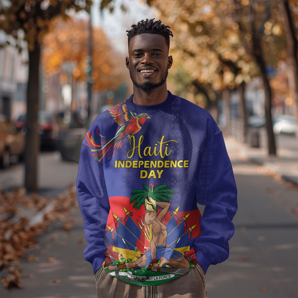 Haiti Independence Day Sweatshirt Ayiti Freedom Heritage