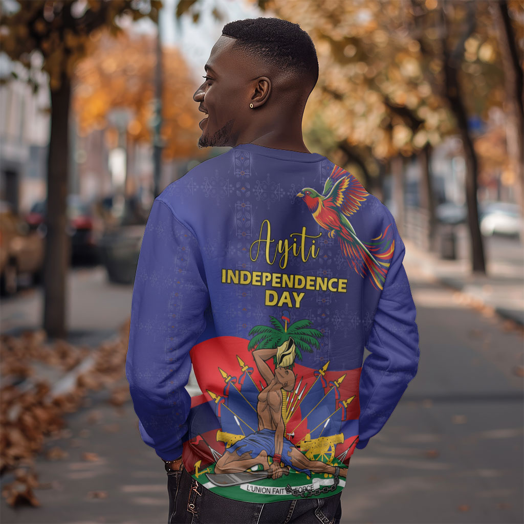 Haiti Independence Day Sweatshirt Ayiti Freedom Heritage