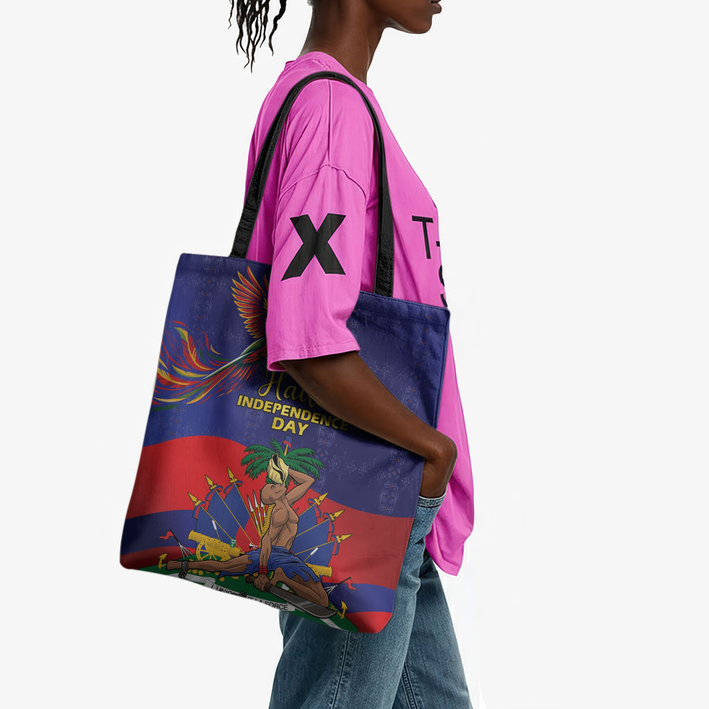 Haiti Independence Day Tote Bag Ayiti Freedom Heritage