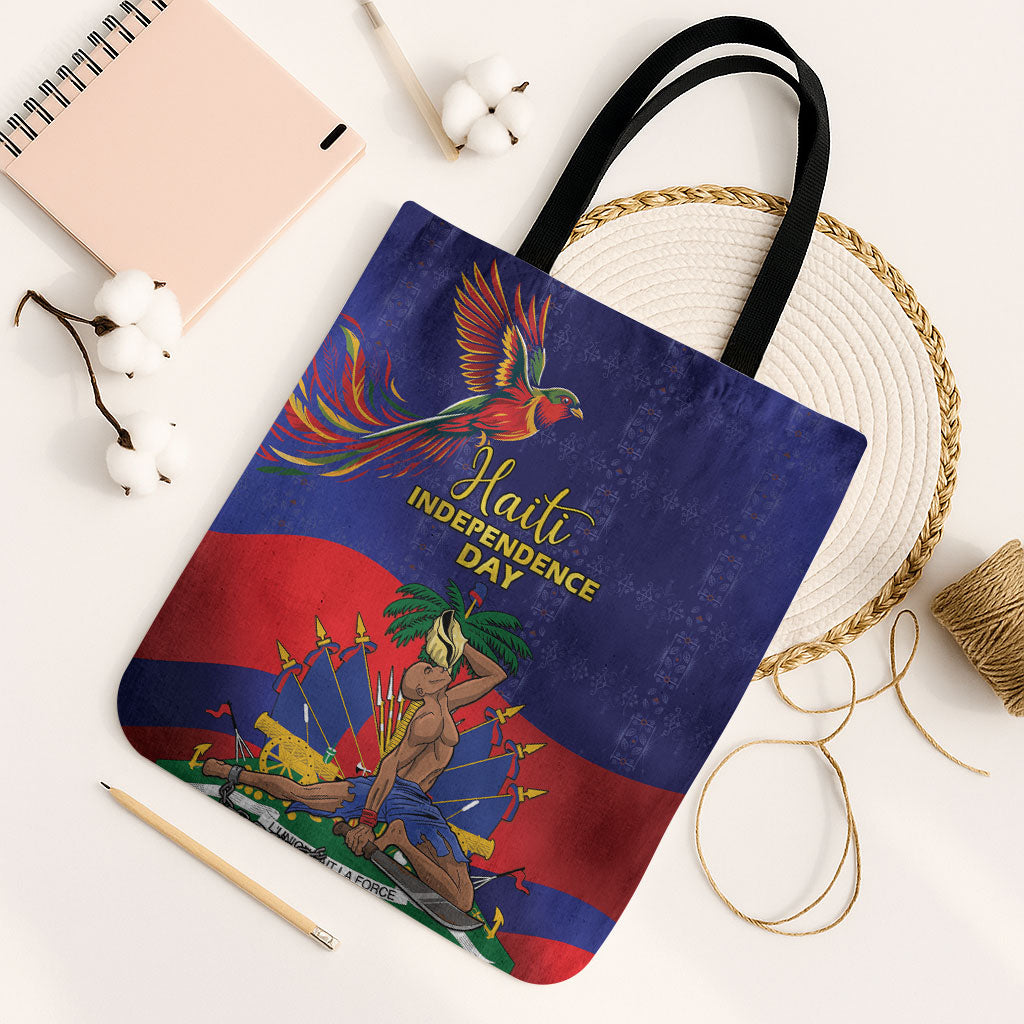 Haiti Independence Day Tote Bag Ayiti Freedom Heritage
