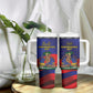 Haiti Independence Day Tumbler With Handle Ayiti Freedom Heritage