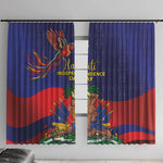 Haiti Independence Day Window Curtain Ayiti Freedom Heritage