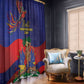 Haiti Independence Day Window Curtain Ayiti Freedom Heritage