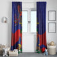 Haiti Independence Day Window Curtain Ayiti Freedom Heritage