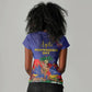Haiti Independence Day Women V-Neck T-Shirt Ayiti Freedom Heritage