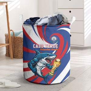 World Football 2026 Cabo Verde Laundry Basket Blue Shark Champions Trophy