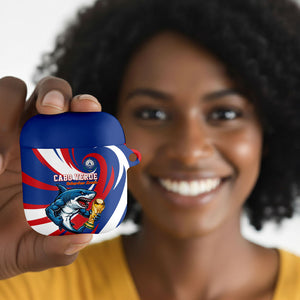 World Football 2026 Cabo Verde AirPods Case Blue Shark Champions Trophy