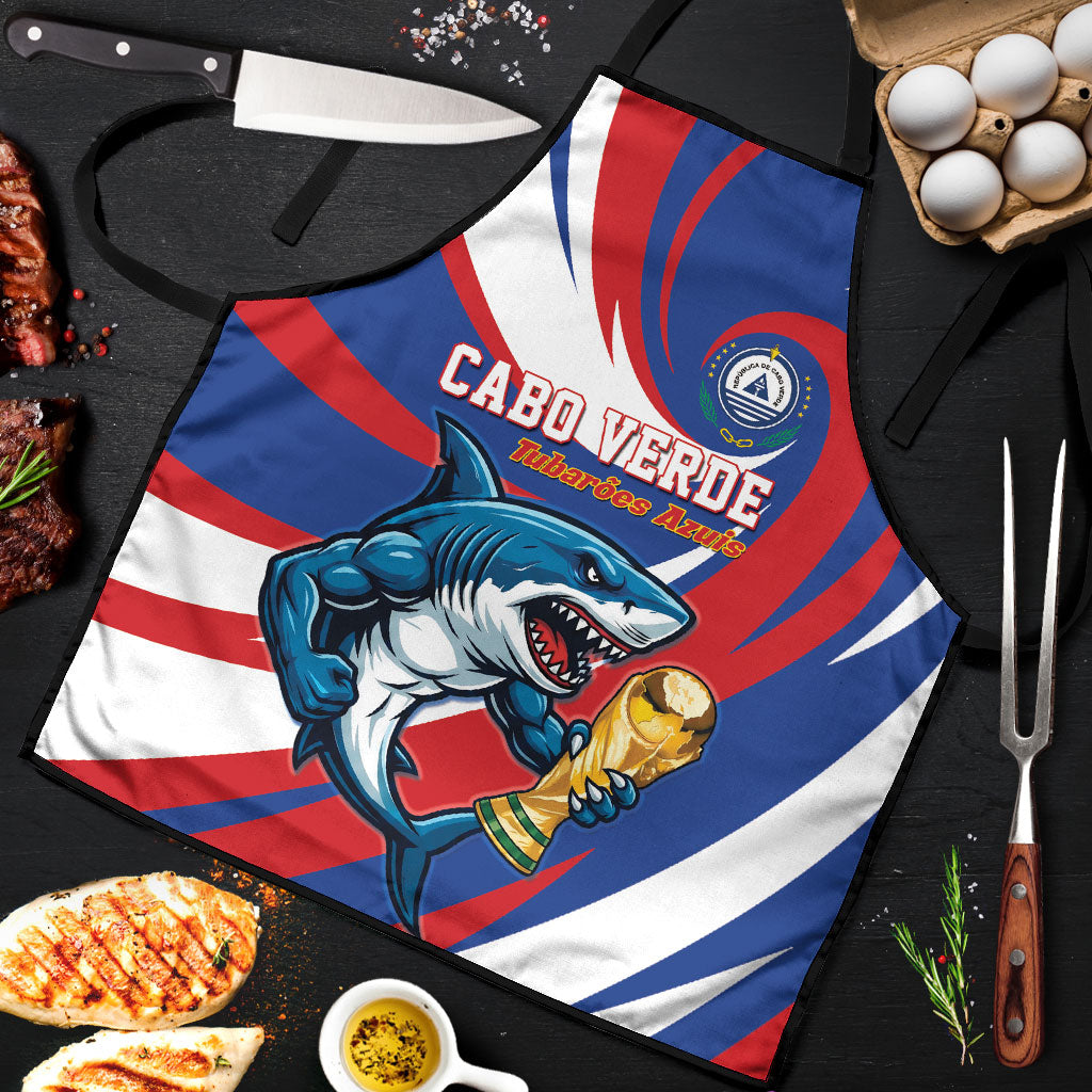 World Football 2026 Cabo Verde Apron Blue Shark Champions Trophy