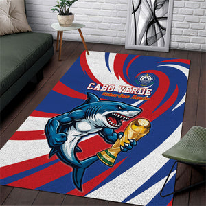 World Football 2026 Cabo Verde Area Rug Blue Shark Champions Trophy